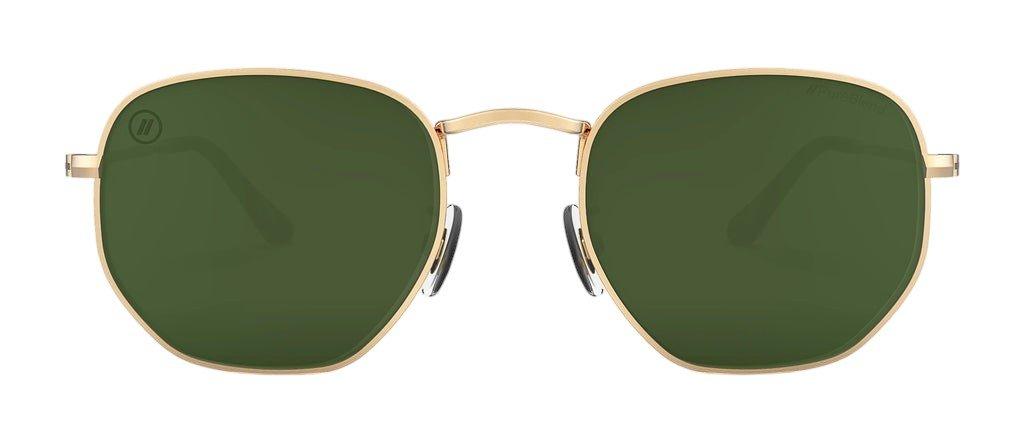 Blenders Hexagram Whiskey Shiner II Sunglasses - GOLD