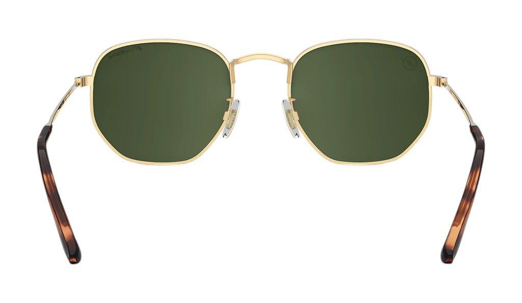Blenders Hexagram Whiskey Shiner II Sunglasses - GOLD