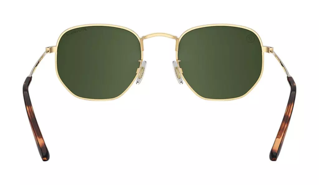 Blenders Hexagram Whiskey Shiner II Sunglasses - GOLD