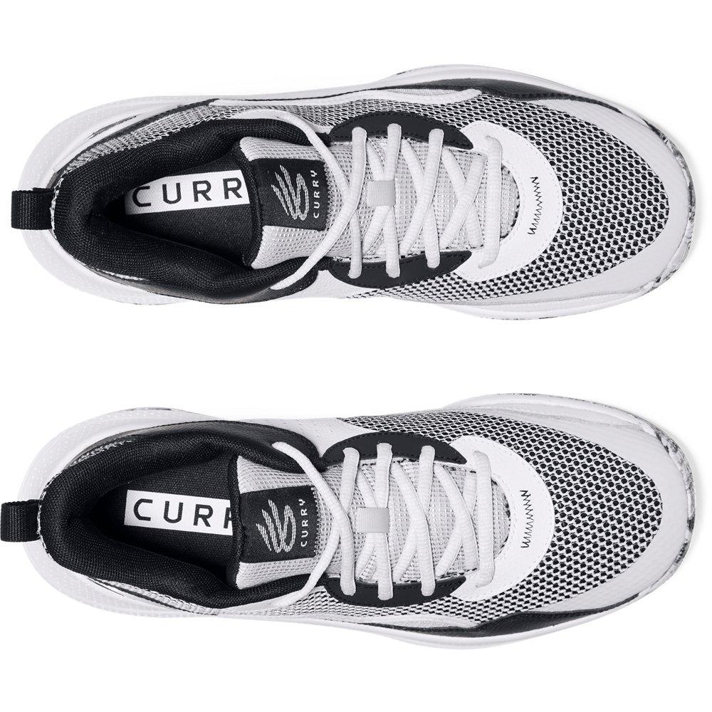 Under Armour Curry 3Z 24 "White/Black" Unisex Basketball Shoe - WHITE/BLACK Thumbnail View 4