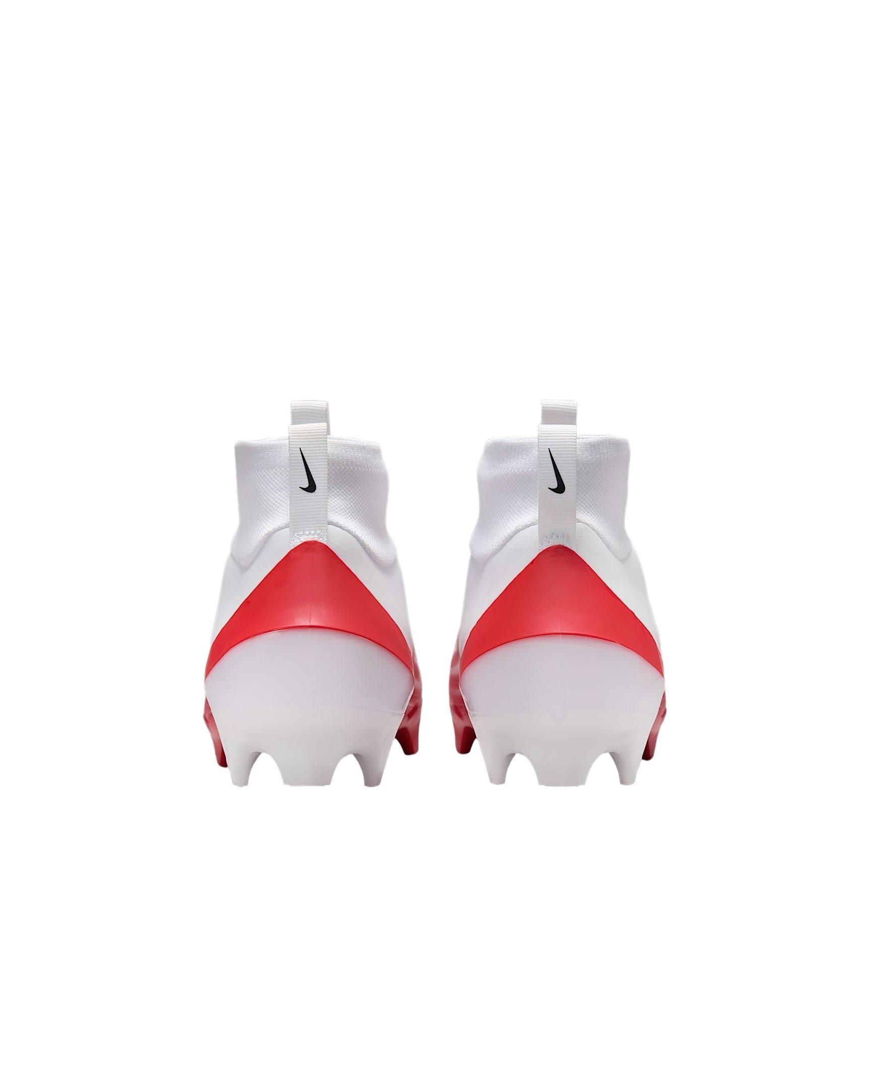 NEW Nike Air Zoom Vapor Pro 1 Football Cleats FB3298-102 Size 8 White Red Nike Vapor Pro 1 Cleat White FB3298-102 | Hibbett main image 3