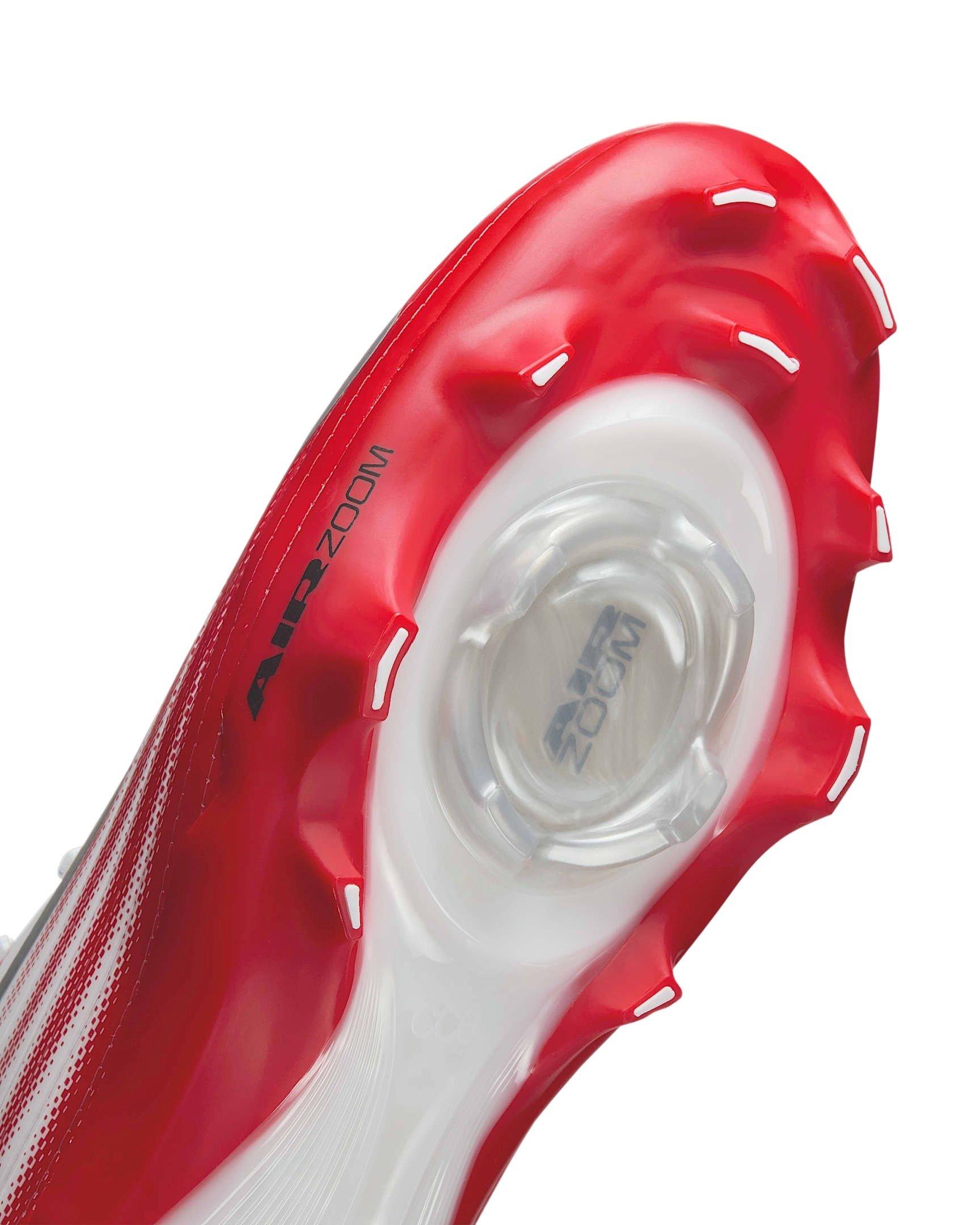 Nike Vapor Pro 1 "White/University Red/Black" Men's Football Cleat - WHITE/RED/BLACK Thumbnail View 7