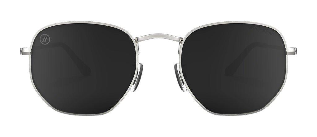 Blenders Hexagram Sterling J Sunglasses - SILVER