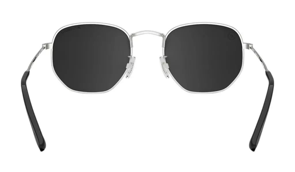 Blenders Hexagram Sterling J Sunglasses - SILVER