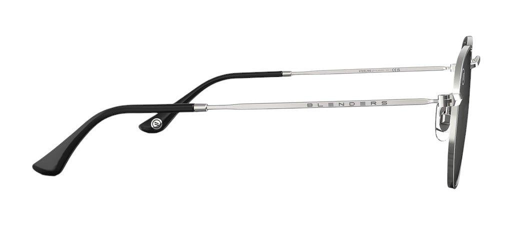 Blenders Hexagram Sterling J Sunglasses - SILVER