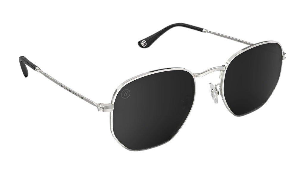 Blenders Hexagram Sterling J Sunglasses - SILVER