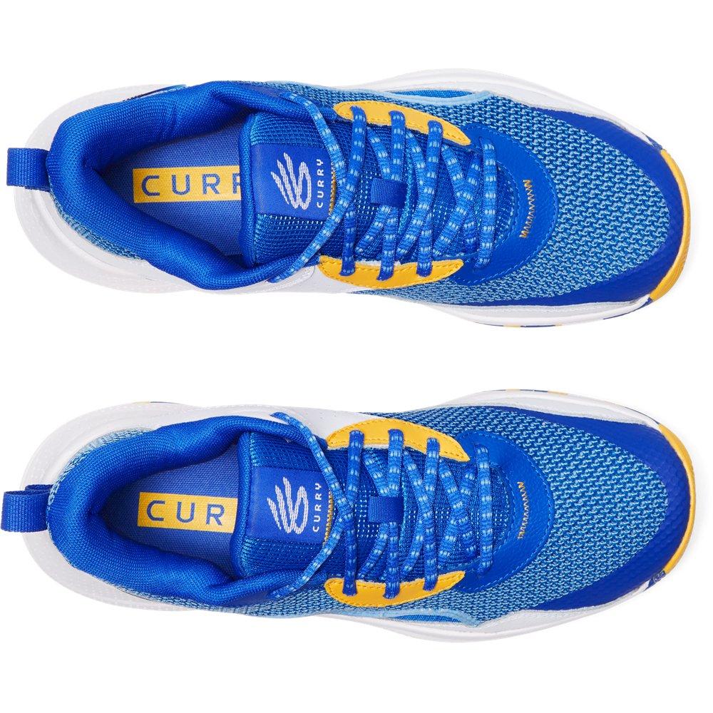 Under Armour Curry 3Z 24 "Team Royal/White/Taxi" Unisex Basketball Shoe - ROYAL/WHITE/TAXI Thumbnail View 4