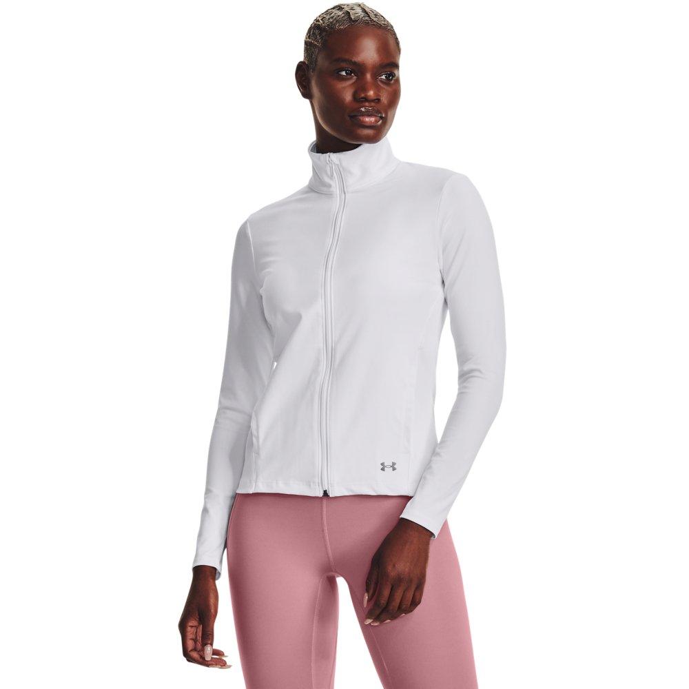 Under Armour Women's Motion Jacket - WHITE/GREY Thumbnail View 1