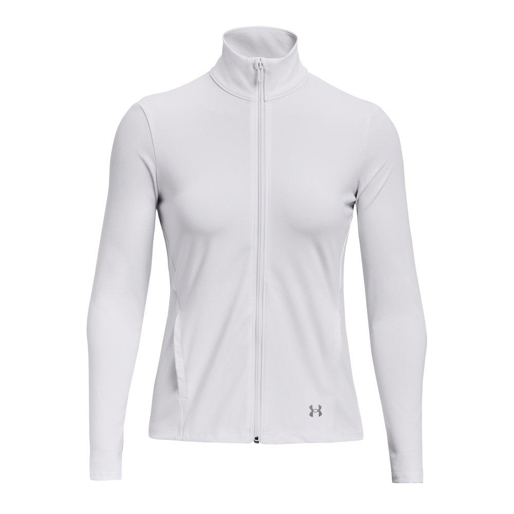 Under Armour Women's Motion Jacket - WHITE/GREY Thumbnail View 5