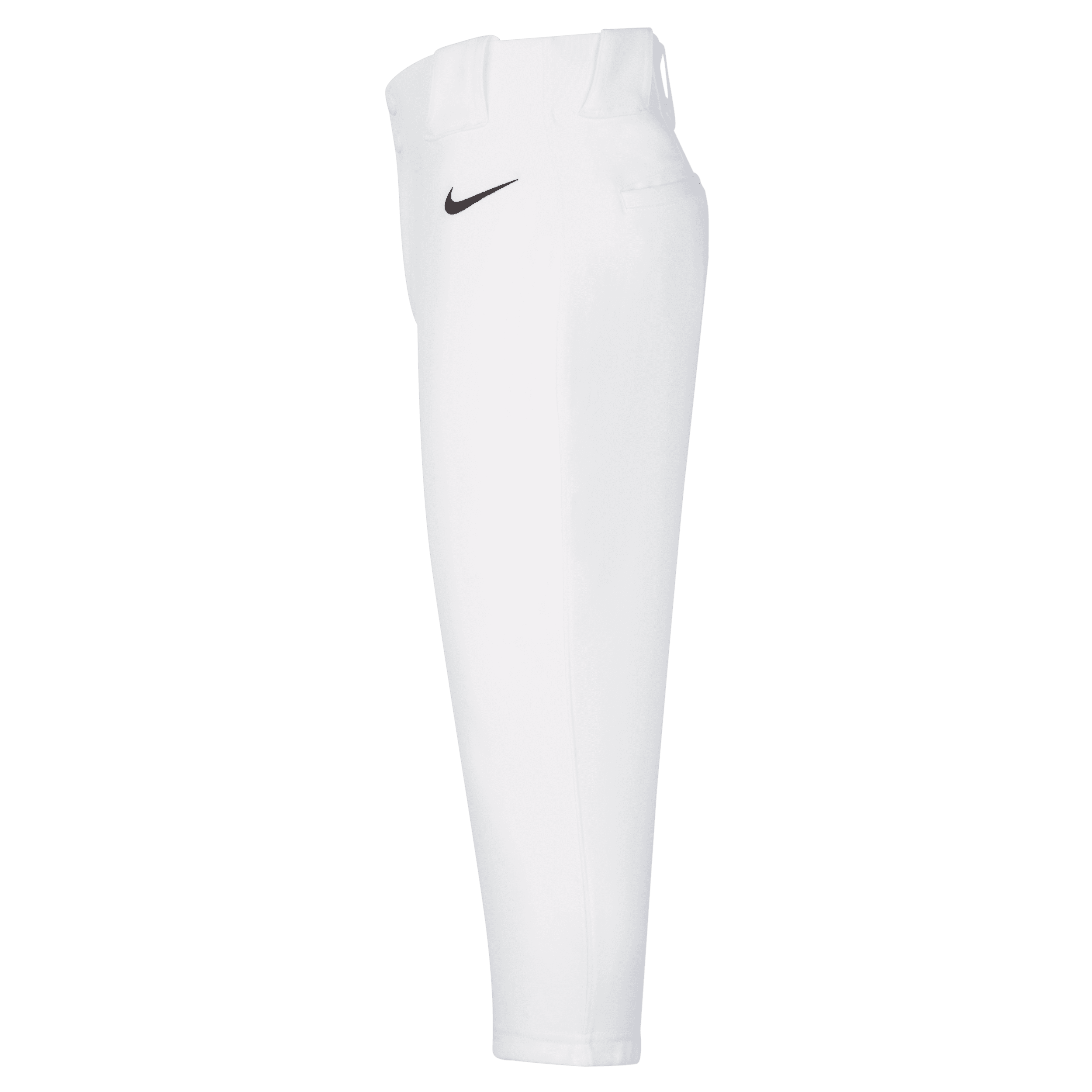 Nike Big Kids' Vapor Select 2 High Baseball Pants - White/Black - WHITE/BLACK Thumbnail View 3