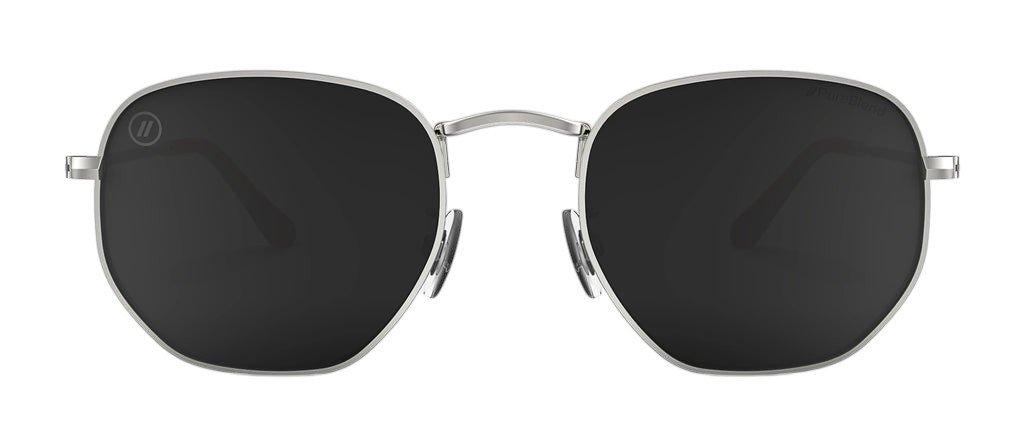 Blenders Hexagram Alana Springsteen Sunglasses - SILVER/RED
