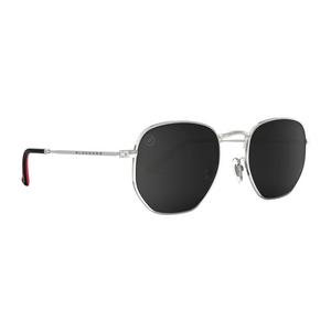 Blenders Hexagram Alana Springsteen Sunglasses - SILVER/RED