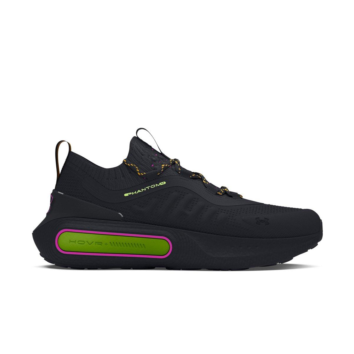 Under Armour Phantom 4 DOTD "Black/Vivid Magenta" Unisex Shoe - FUCHSIA/BLACK/WHITE Thumbnail View 1