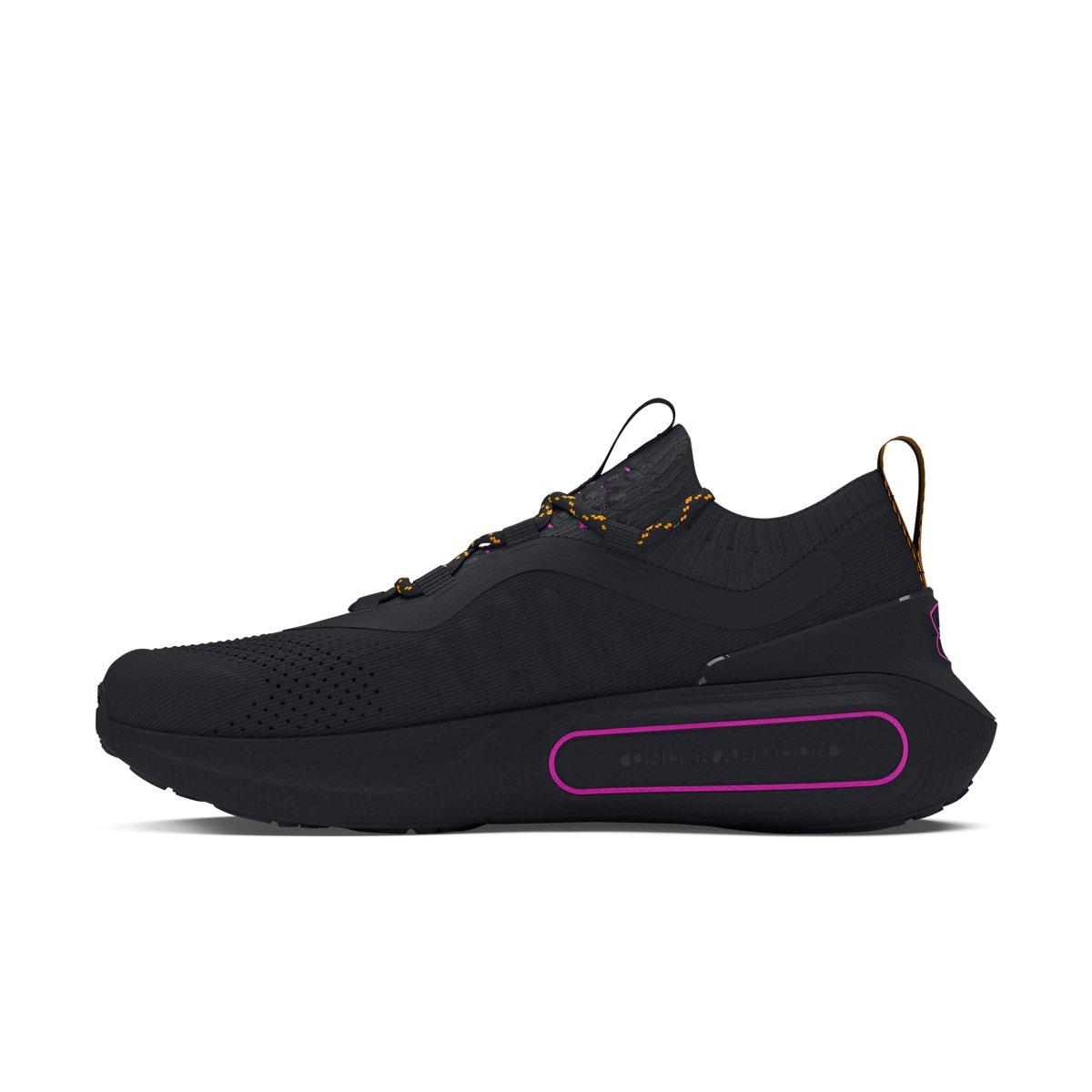 Under Armour Phantom 4 DOTD "Black/Vivid Magenta" Unisex Shoe - FUCHSIA/BLACK/WHITE Thumbnail View 2