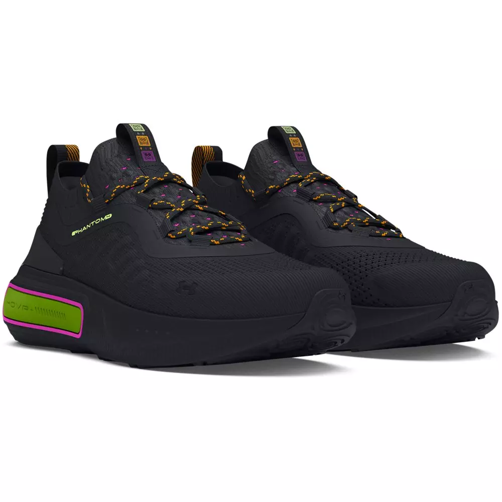 Under Armour Phantom 4 DOTD "Black/Vivid Magenta" Unisex Shoe - FUCHSIA/BLACK/WHITE