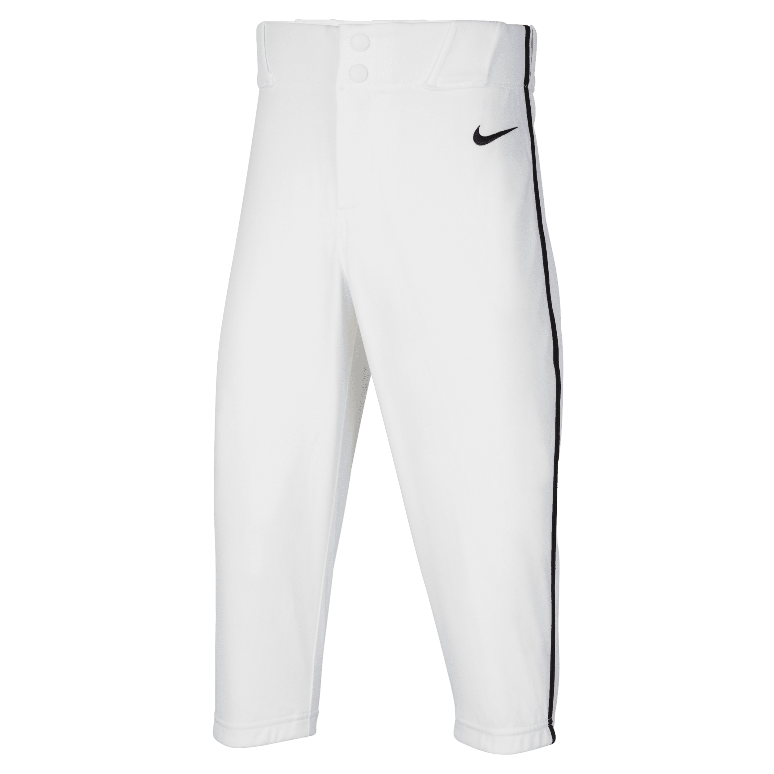Nike Big Kids' Vapor Select 2 High-Piped Baseball Pants - White/Black - WHITE/BLACK Thumbnail View 1