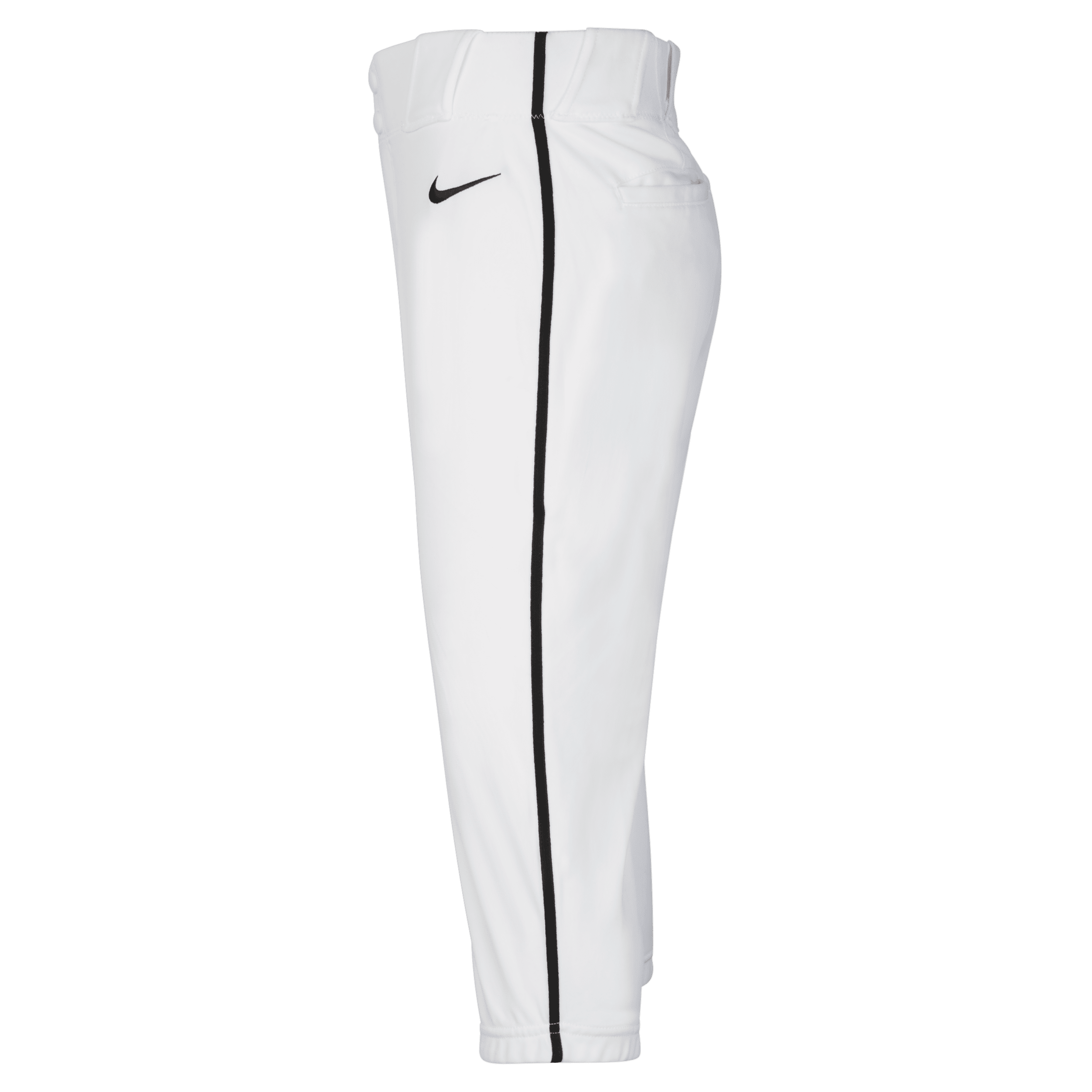 Nike Vapor Select 2 Big Kids' White/Black High-Piped Baseball Pants