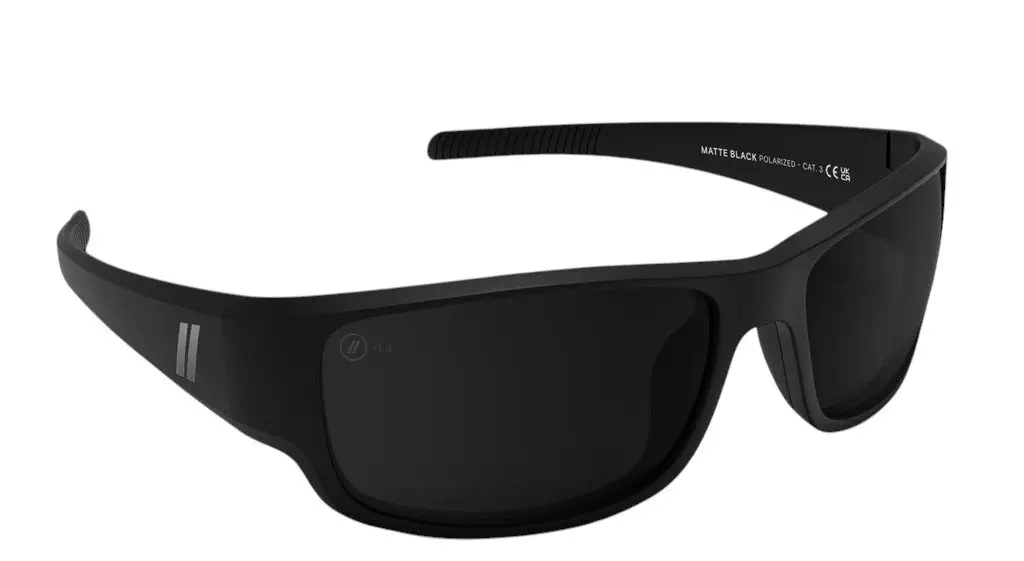 Blenders Lakeview Matte Black Sunglasses - BLACK