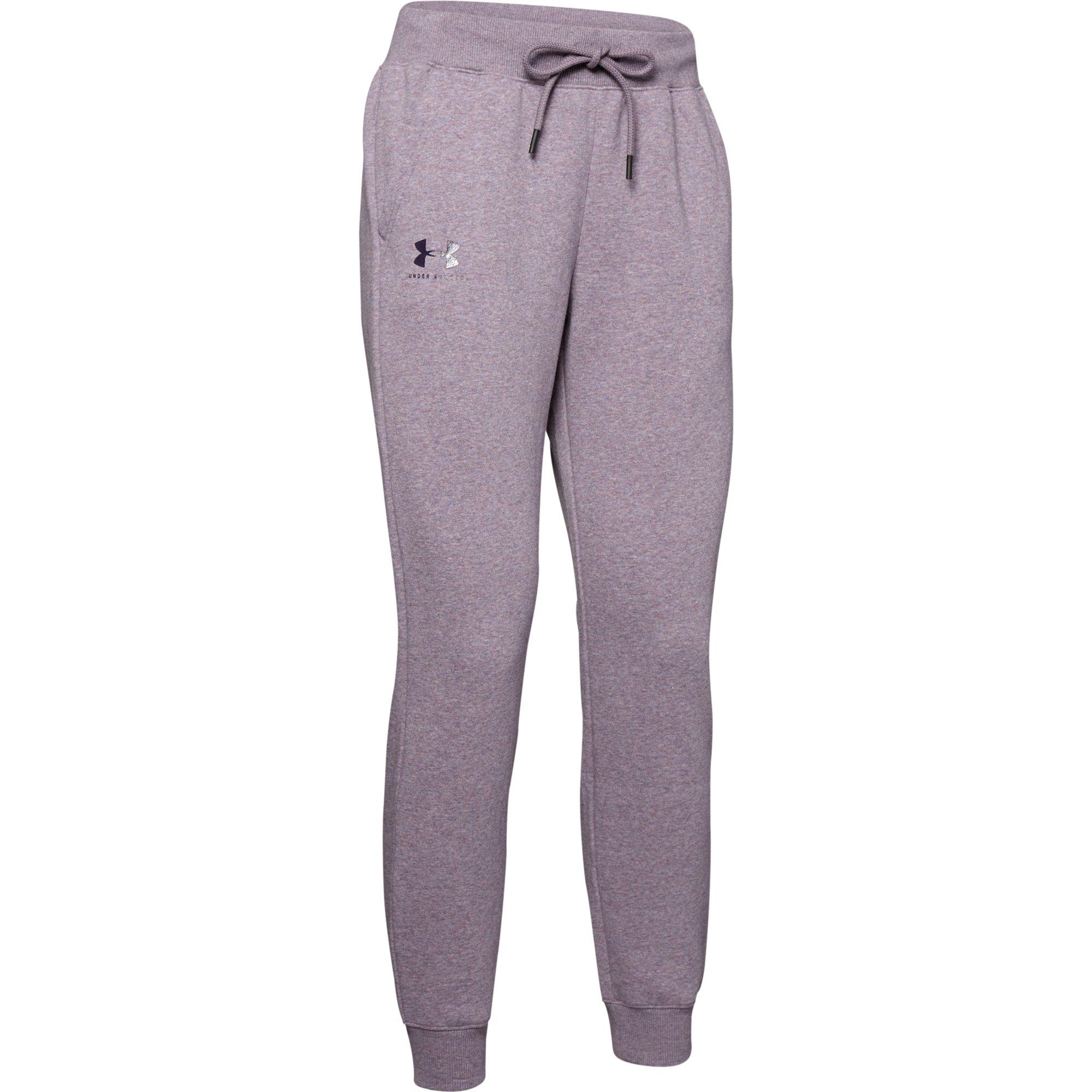 under armour women's rival sportstyle graphic fleece pants