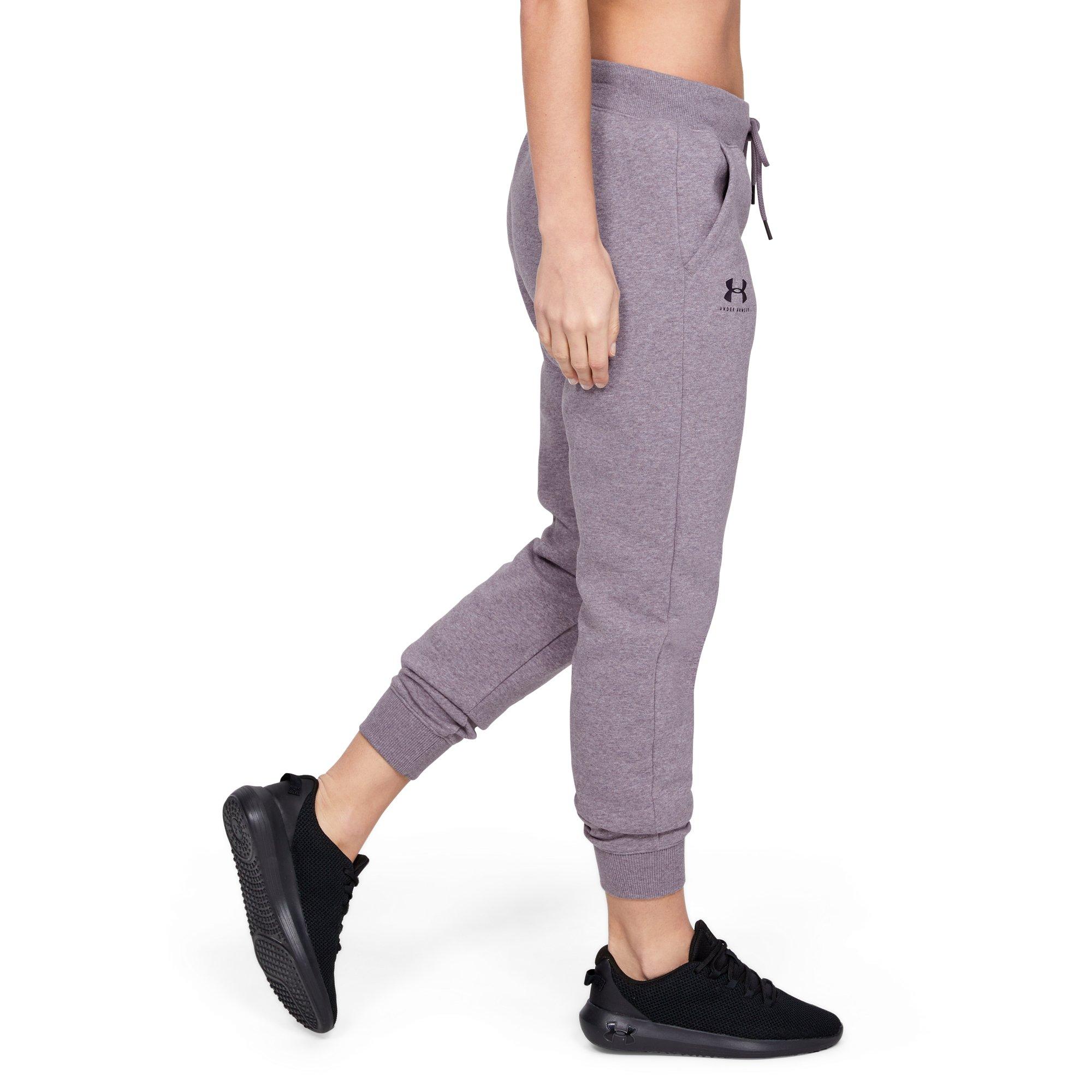 under armour women's rival sportstyle graphic fleece pants