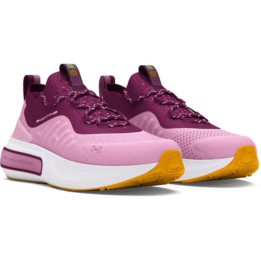Under Armour Phantom 4 DOTD "Pink Dawn/Purple Gemini" Unisex Shoe - PINK/PURPLE Thumbnail View 3