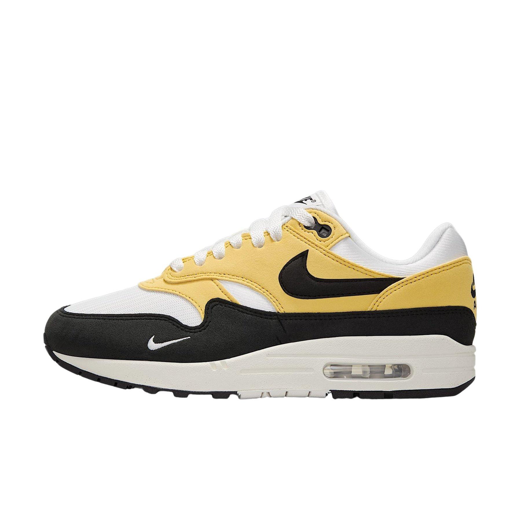 Nike Air Max 1 '87 Textile "Saturn Gold/Summit White/Sail/Black" Women's Shoe - GOLD/WHITE/SAIL/BLACK Thumbnail View 2