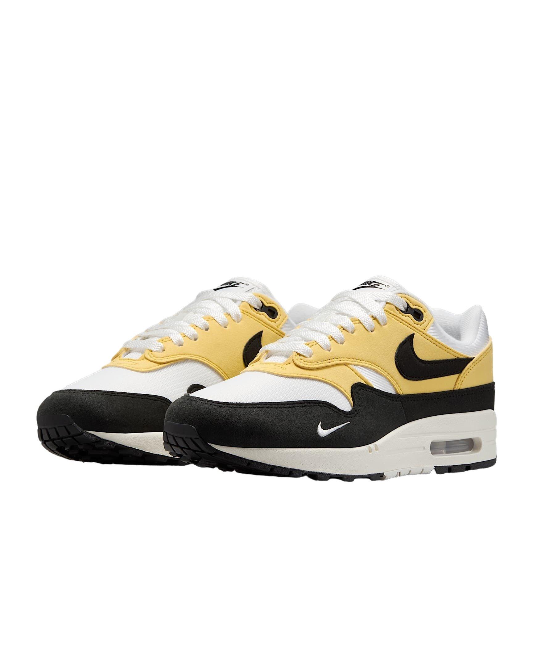 Nike Air Max 1 '87 Textile "Saturn Gold/Summit White/Sail/Black" Women's Shoe - GOLD/WHITE/SAIL/BLACK Thumbnail View 3