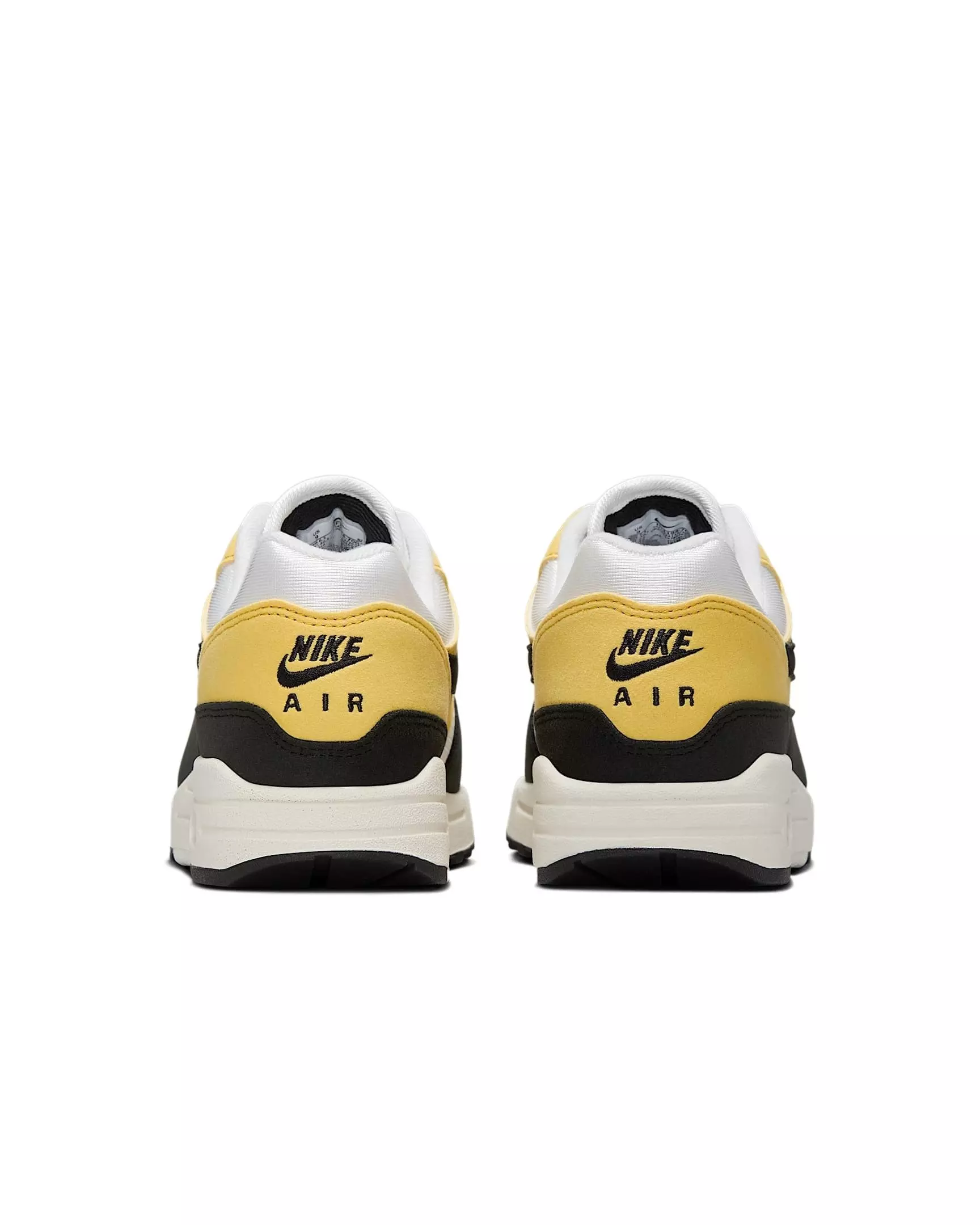 Nike Air Max 1 '87 Textile "Saturn Gold/Summit White/Sail/Black" Women's Shoe - GOLD/WHITE/SAIL/BLACK