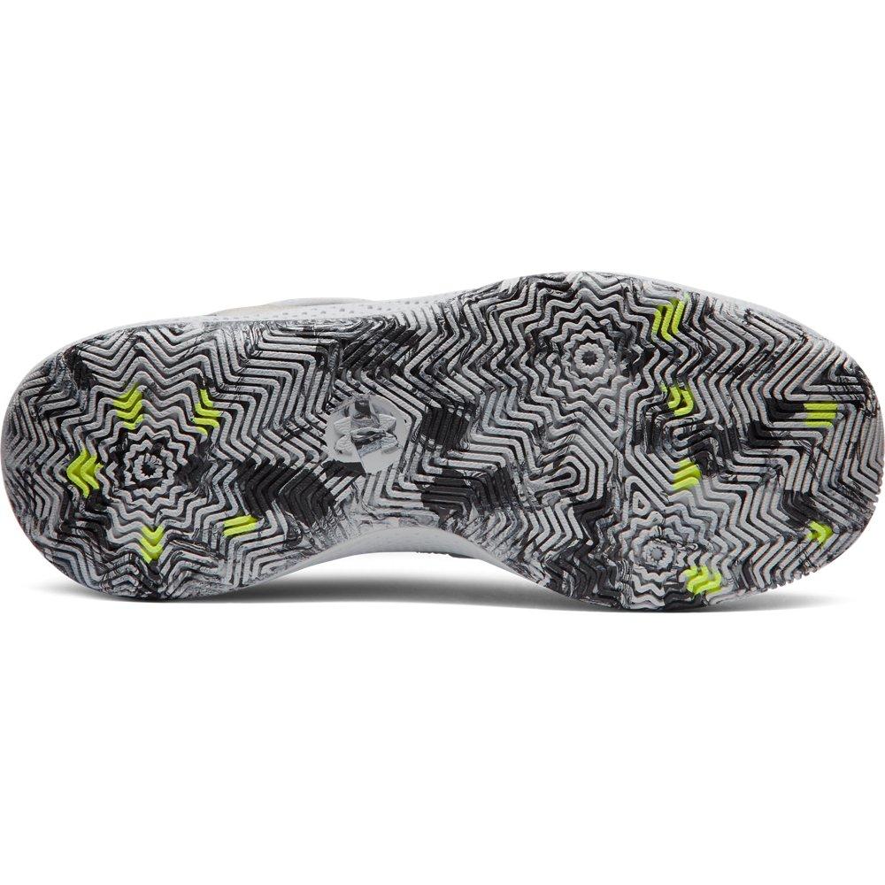 Under Armour Curry 3Z 24 "Halo Grey/Black/High Vis Yellow" Unisex Basketball Shoe - GREY/BLACK/YELLOW Thumbnail View 5