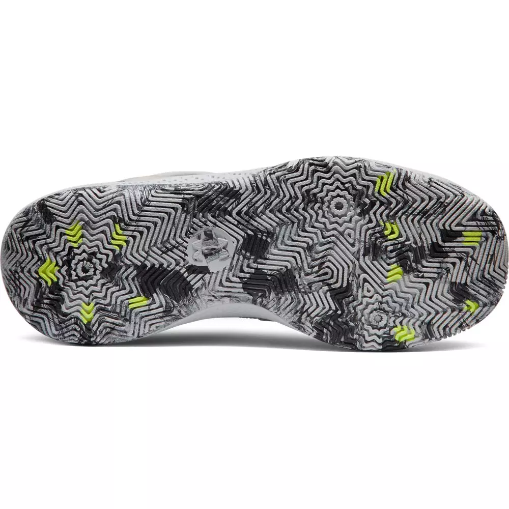 Under Armour Curry 3Z 24 "Halo Grey/Black/High Vis Yellow" Unisex Basketball Shoe - GREY/BLACK/YELLOW