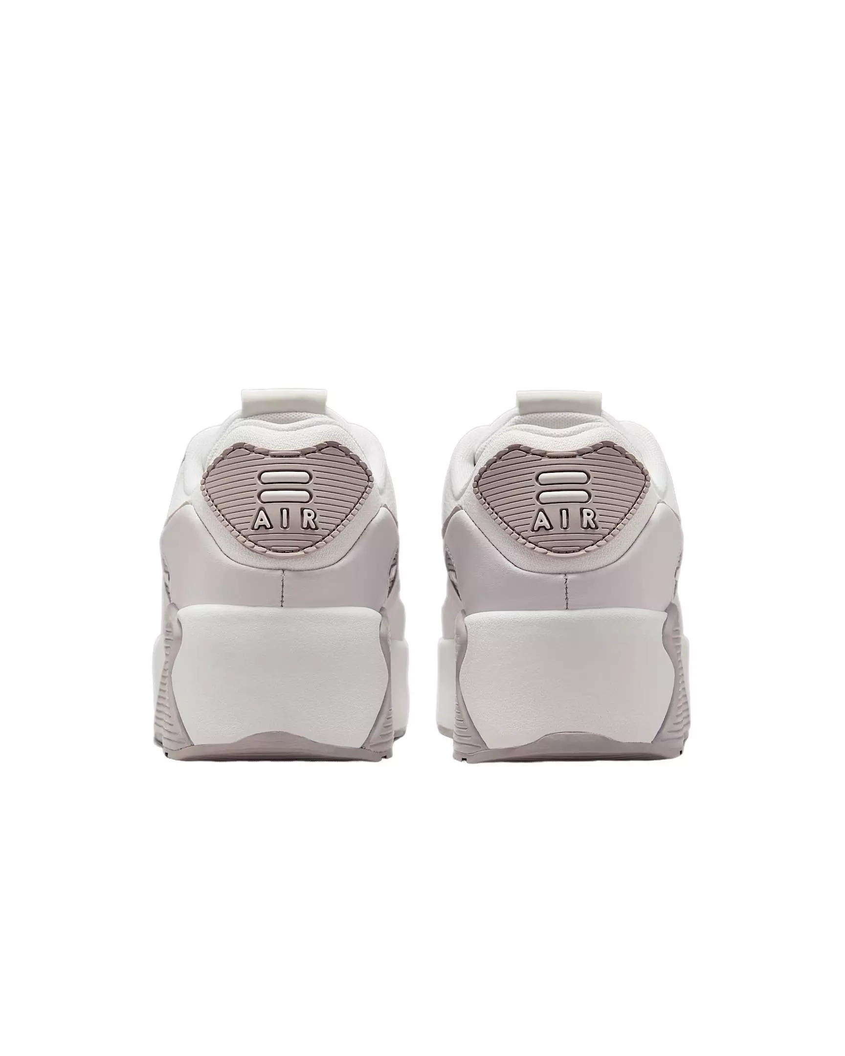 Nike Air Max 90 LV8 "Summit White/Vast Grey/Metallic Platinum/College Grey" Women's Shoe - WHITE/GREY/PLATINUM/GREY