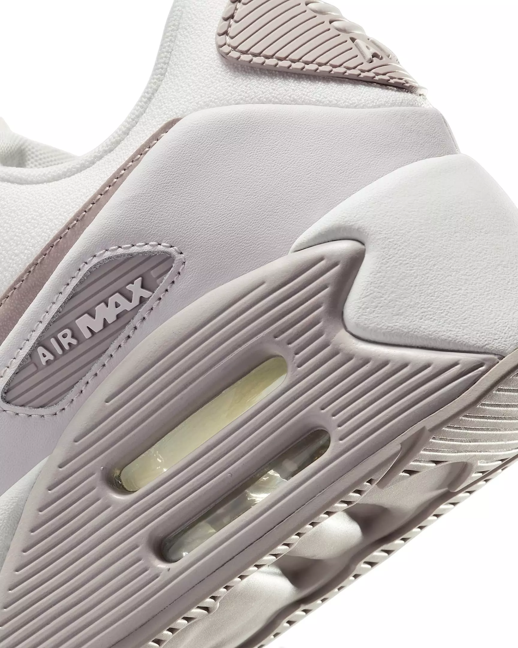 Nike Air Max 90 LV8 "Summit White/Vast Grey/Metallic Platinum/College Grey" Women's Shoe - WHITE/GREY/PLATINUM/GREY
