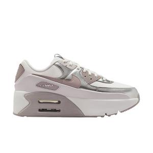 Nike Air Max 90 LV8 "Summit White/Vast Grey/Metallic Platinum/College Grey" Women's Shoe