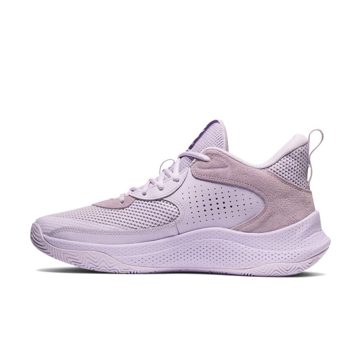 Under Armour Curry 3Z 24 "Salt Purple/Purple/White" Unisex Basketball Shoe - PURPLE/PURPLE/WHITE Thumbnail View 2