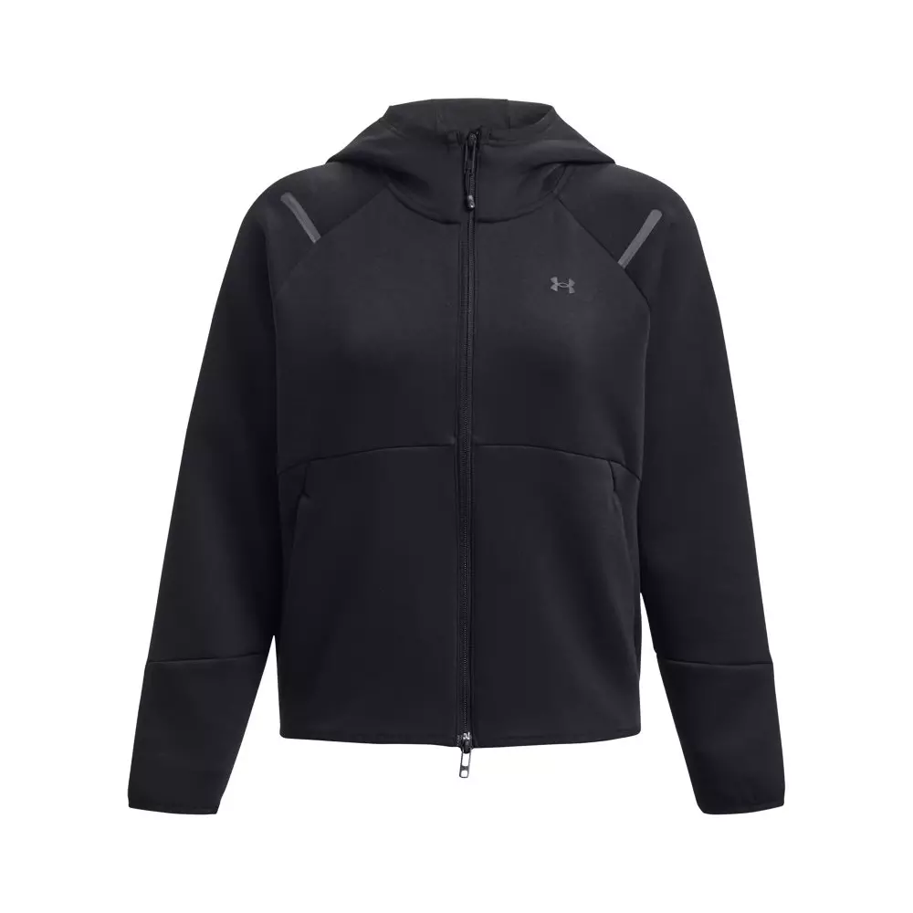 Under Armour Women's Unstoppable Fleece  Jacket - BLACK