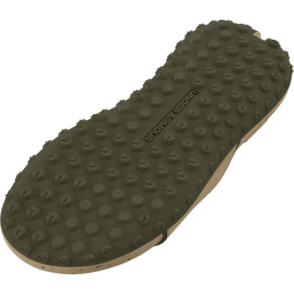 Under Armour Project Rock 3 "Khaki/Green" Unisex Slide - KHAKI/GREEN Thumbnail View 5