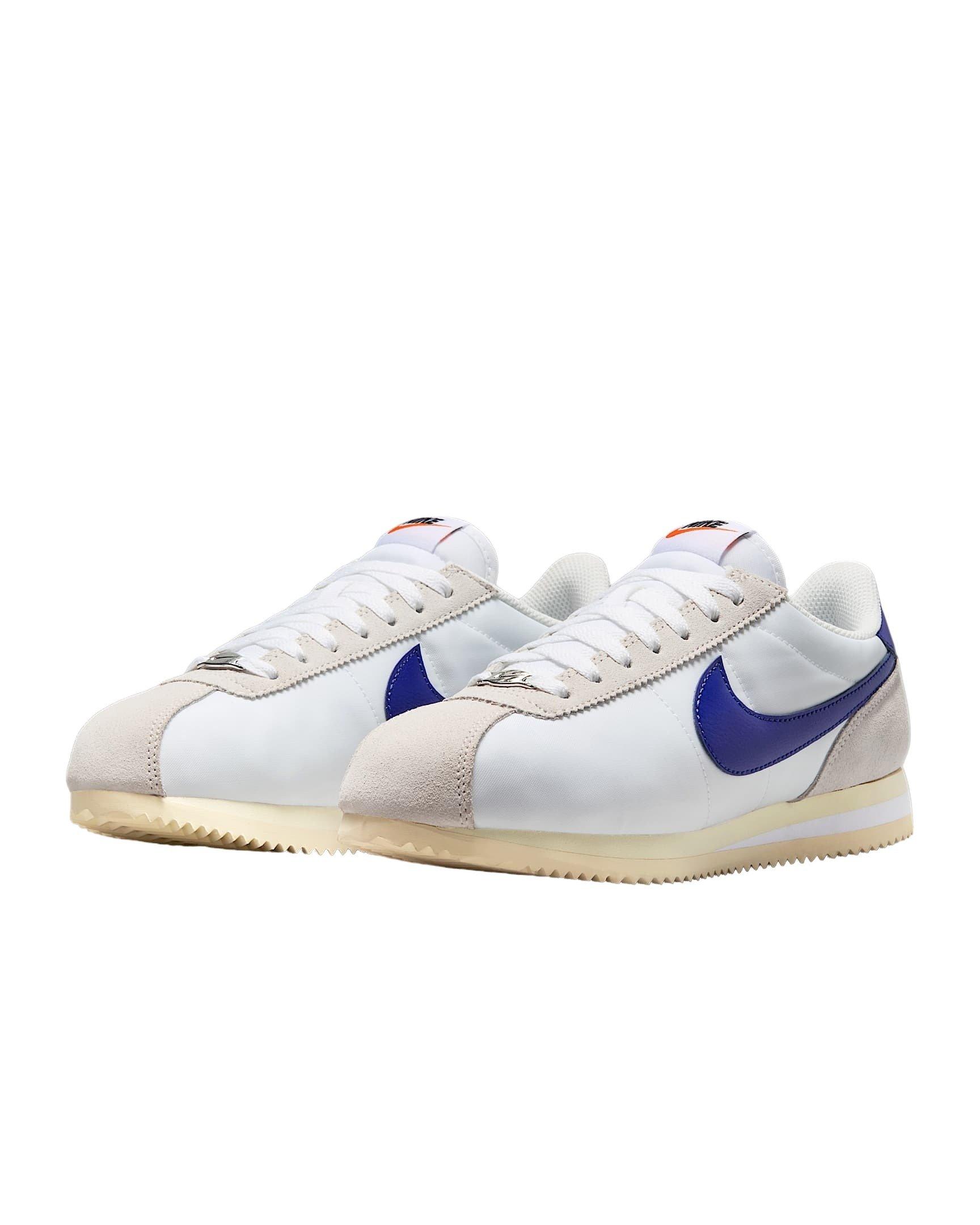 Nike Cortez Textile "White/Phantom/Alabaster/Deep Night" Women's Shoe - WHITE/PHANTOM/ALABASTER/NIGHT Thumbnail View 3