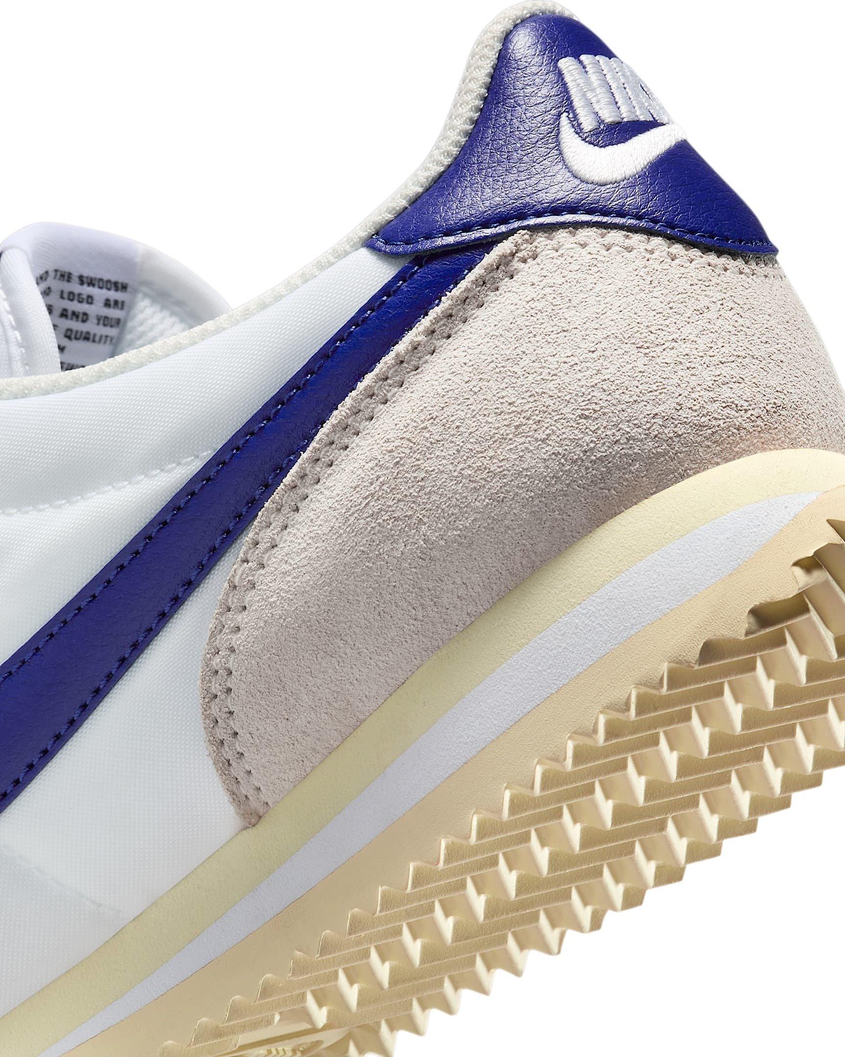 Nike Cortez Textile "White/Phantom/Alabaster/Deep Night" Women's Shoe - WHITE/PHANTOM/ALABASTER/NIGHT Thumbnail View 8