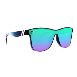 Blenders Youth Millenia X2 Small Black Forest Sunglasses - BLACK/AQUA