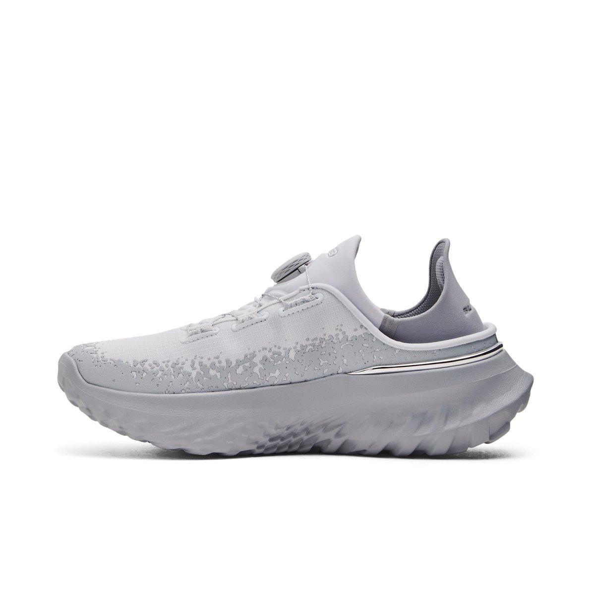 Under Armour SlipSpeed Mega "Distant Grey/Mod Grey/Metallic Silver" Unisex Shoe - GREY/GREY/SILVER Thumbnail View 2