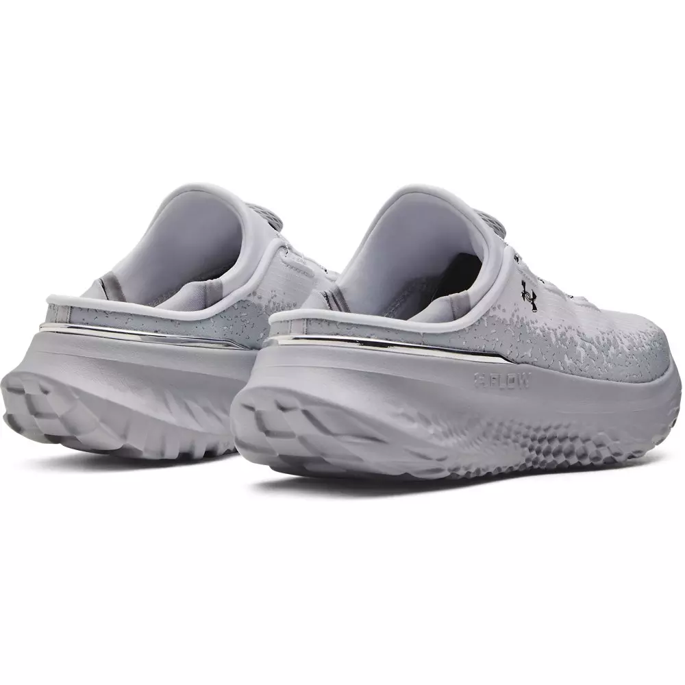 Under Armour SlipSpeed Mega "Distant Grey/Mod Grey/Metallic Silver" Unisex Shoe - GREY/GREY/SILVER