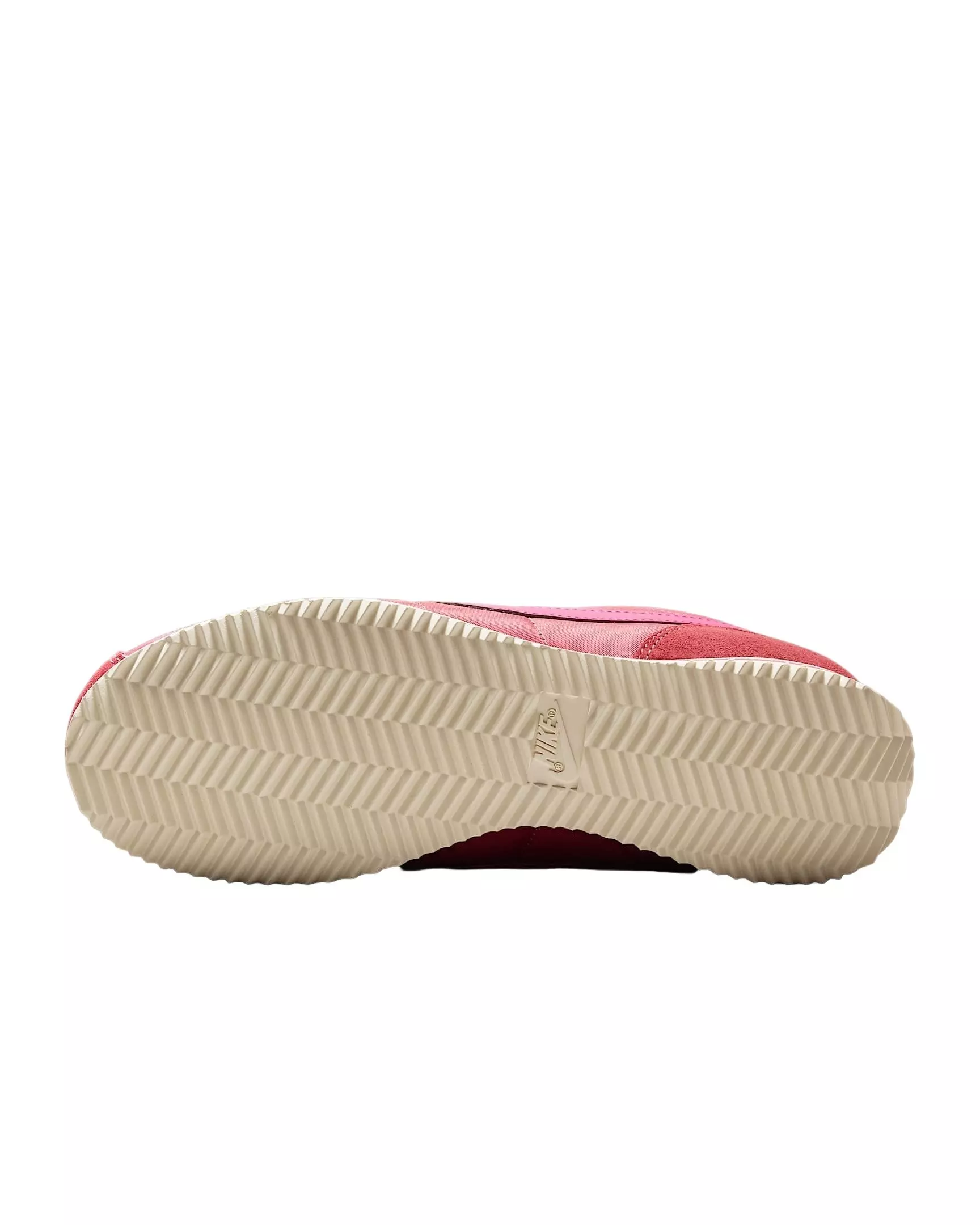 Nike Cortez Textile "Adobe/Alabaster/Safety Orange/Hyper Pink" Women's Shoe - ADOBE/ALABASTER/ORANGE/PINK