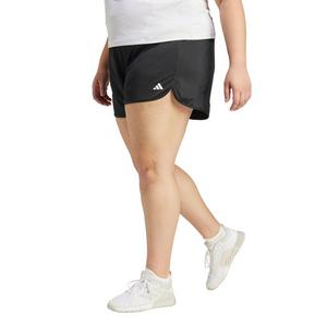adidas Women's Pacer Essentials Knit High-Rise Shorts - Black