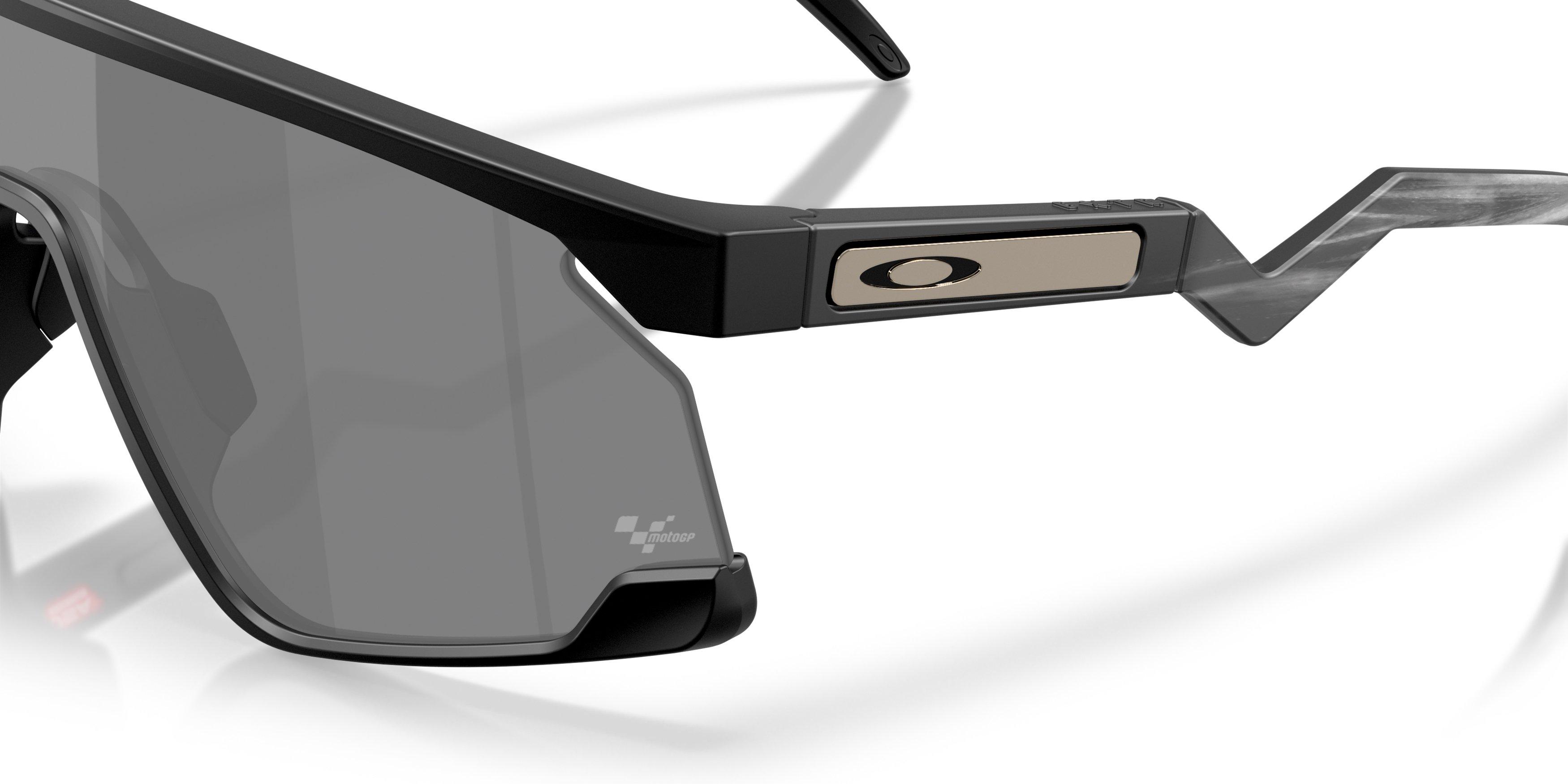 Oakley BXTR Prizm Black Sunglasses - Matte Black - BLACK/GREY Thumbnail View 5