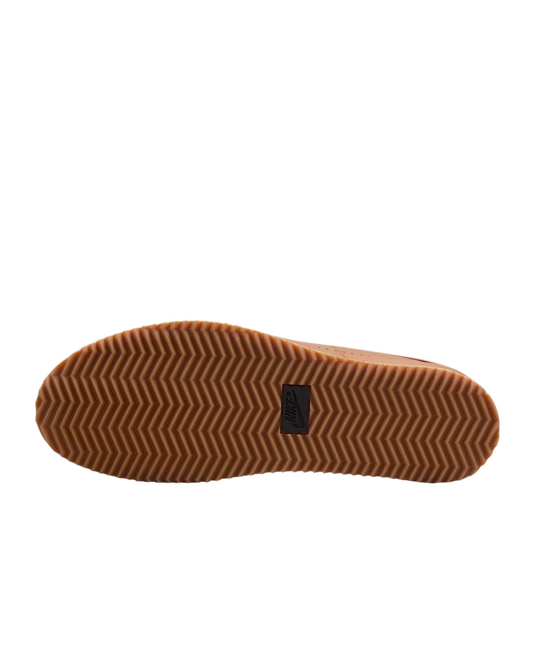 Nike Cortez Leather "Pale Shale/Sail/Gum Medium Brown/Black" Women's Shoe - SHALE/SAIL/MD BROWN/BLACK Thumbnail View 6