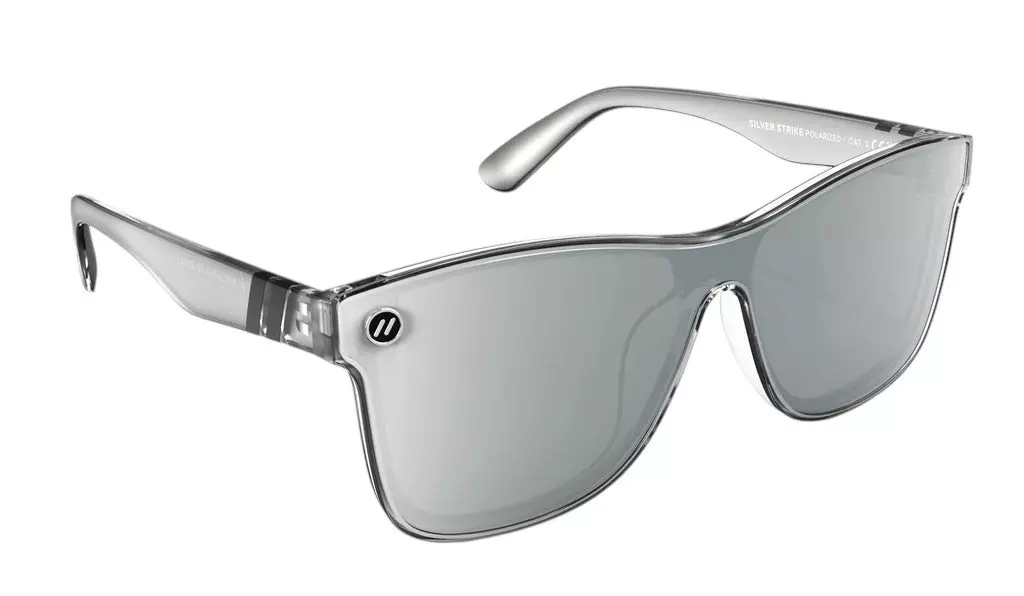 Blenders Youth Millenia X2 Small Silver Strike Sunglasses - SILVER
