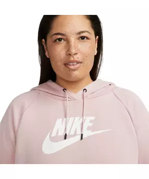 Alexander Graham Bell Alta exposición directorio Nike Women's Sportswear Essential Cropped Hoodie - Pink