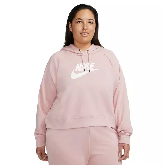 Nike Women's Essential Cropped Hoodie Pink