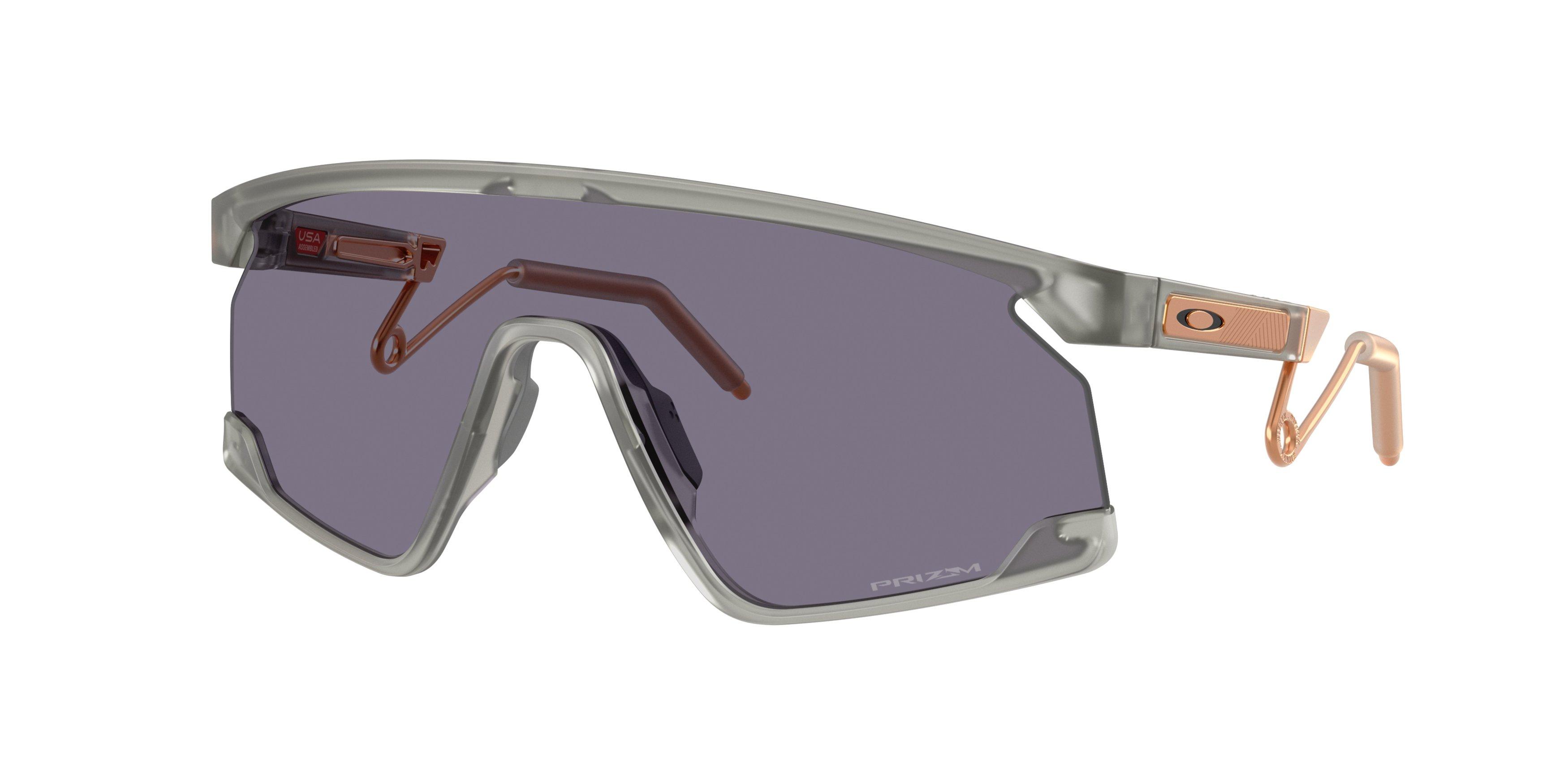 Oakley BXTR Prizm Grey Sunglasses - Grey Transparent - GREY Thumbnail View 1