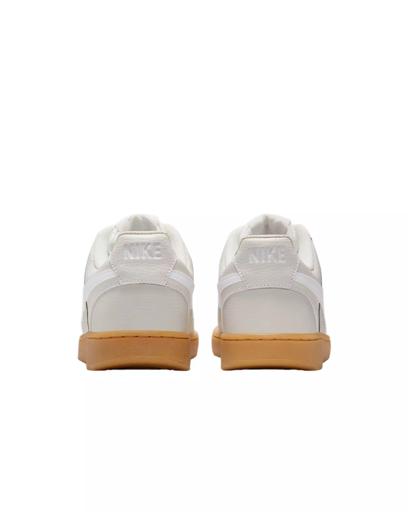 Nike Court Vision Low "Light Bone/Phantom/Gum Yellow/White" Women's Shoe - LT BONE/PHANTOM/GUM/WHITE